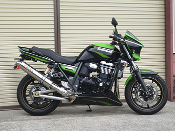 KAWASAKI ZRX1200 DAEG 軽量マフラー ZEEX スリップオン|テックサーフ